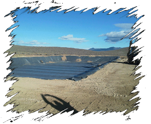 Pond Construction, Pond Liner,  Pioneer General Engineering - Fallon , Nevada