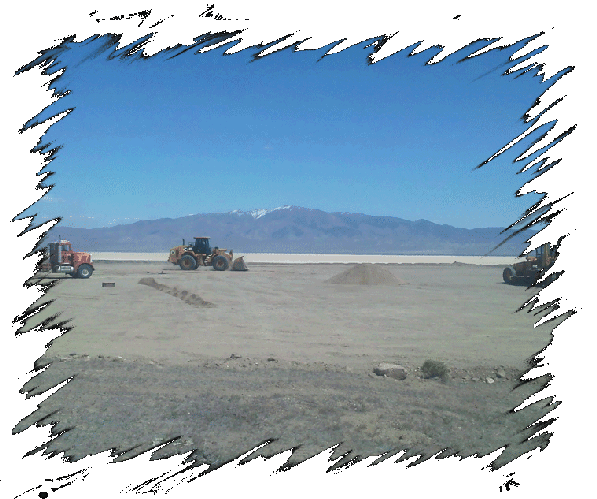 Drill Pad Construction, Pioneer General Engineering, Fallon Nevada